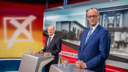 Es war das letzte TV-Duell der beiden aussichtsreichsten Kanzlerkandidaten.