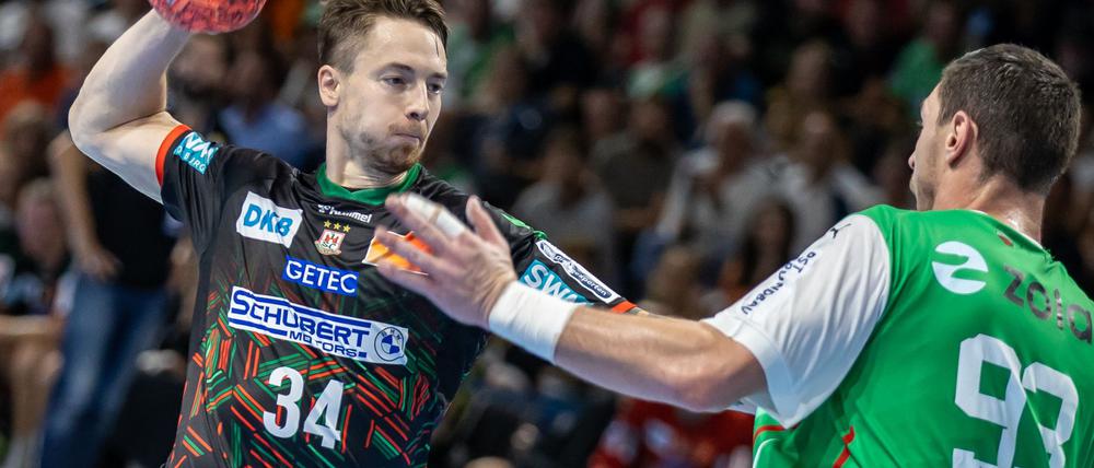 Michael Damgaard war gegen Aalborg gleichauf mit Felix Claar bester SCM-Werfer