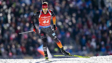 Die Biathleten hoffen auf die Rückkehr von Philipp Nawrath für das Staffelrennen.