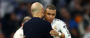 Pep Guardiola blieb am Ende nur die Gratulation an Real und Kylian Mbappé.