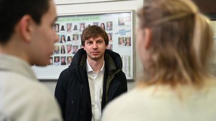 Deutsch-Ukrainische Schulen in Berlin sollen möglich machen, dass Schüler aus der Ukraine einen Abschluss in beiden Ländern machen könnten. 