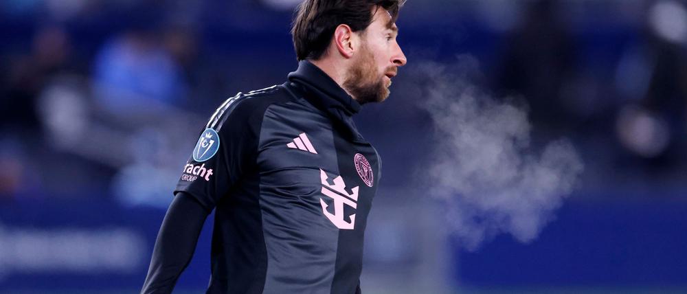 Siegtor bei eisigen Temperaturen: Superstar Lionel Messi traf in den USA bei minus 16 Grad.