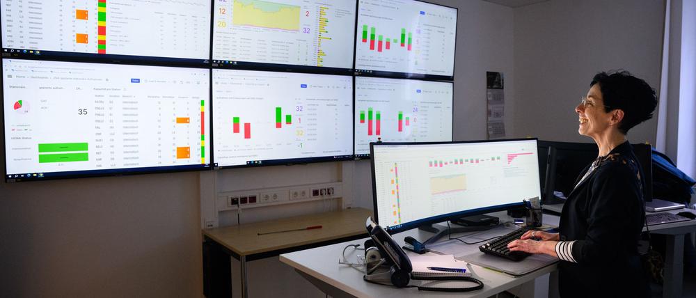 Das Patientenaufkommen und die Betten-Belegung sollen anhand von Echtzeit-Daten besser gesteuert werden wie hier im Klinikum Ernst von Bergmann in Potsdam.