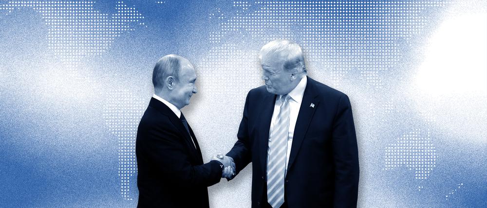 Neuerdings beste Freunde? Putin und Trump