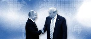 Neuerdings beste Freunde? Putin und Trump