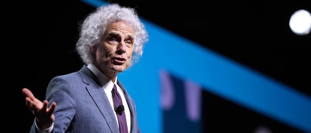 Steven Pinker beim FreedomFest in Las Vegas, 2024.