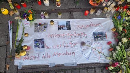 Gedenken an Opfer des Terroranschlag in München-