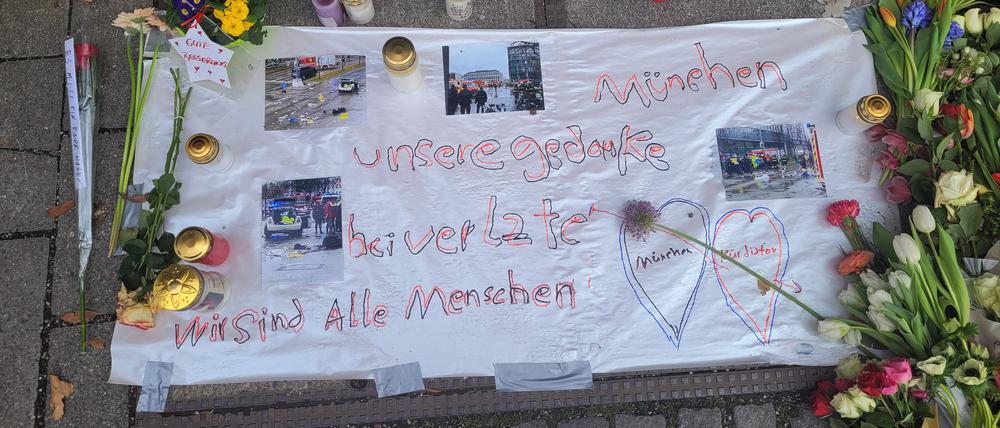 Gedenken an Opfer des Terroranschlag in München-