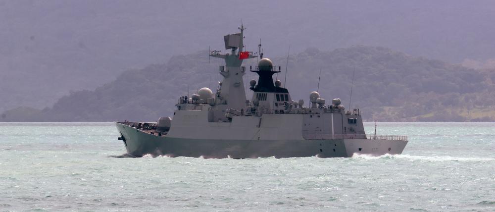 Australien und Neuseeland beobachten die chinesischen Schiffe mit Sorge.
