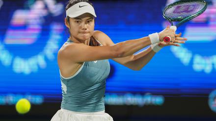 Emma Raducanu spielte nach dem Vorfall weiter Tennis, verlor ihr Match aber.