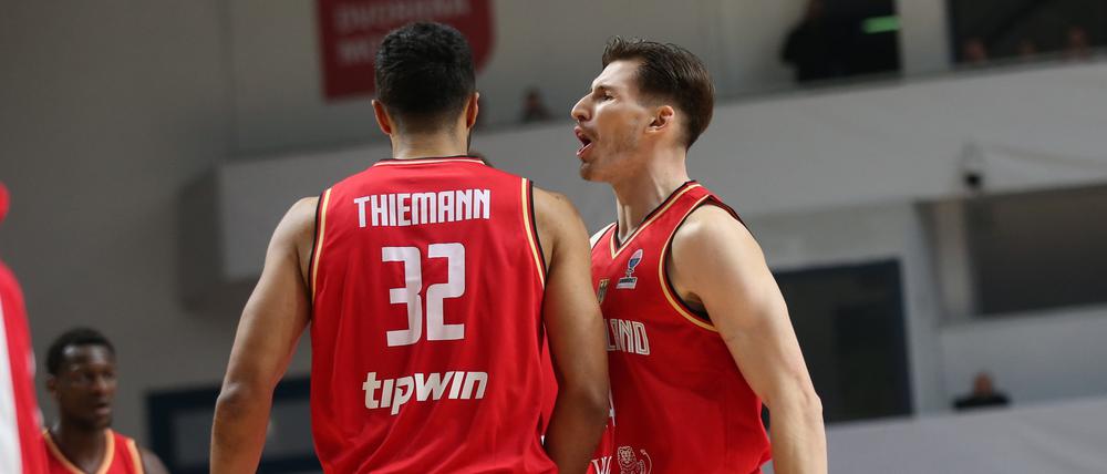 Johannes Thiemann (links) und David Krämer waren schon beim großen WM-Triumph in Manila dabei. 