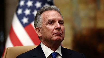 US-Nahostgesandter Steve Witkoff nach einem Treffen zwischen US-amerikanischen und russischen Vertretern in Saudi-Arabien (Archivbild).