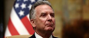 US-Nahostgesandter Steve Witkoff nach einem Treffen zwischen US-amerikanischen und russischen Vertretern in Saudi-Arabien (Archivbild).