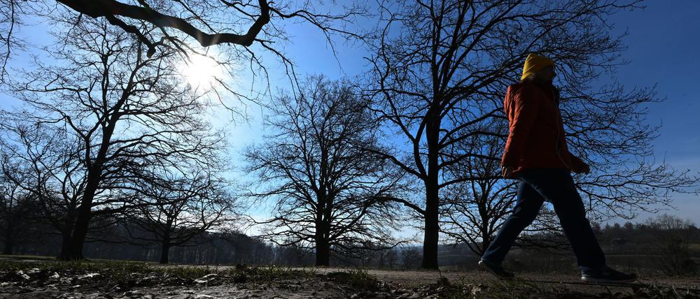 Am Wochenende erwarten die Menschen zweistellige Temperaturen.