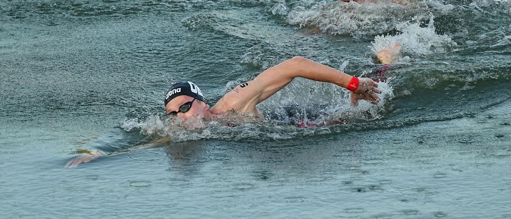 Florian Wellbrock gewinnt den Freiwasser-Weltcup in Somabay. (Archivbild)