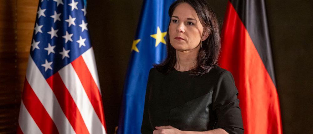 Grünen-Außenministerin Annalena Baerbock fordert eine „zweite Zeitenwende“ (Archivbild).