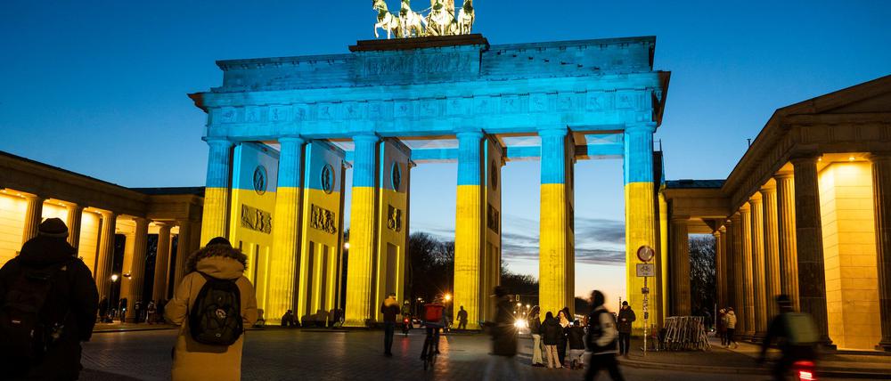 Mehr als 50.000 Ukrainer leben in Berlin. (Archivbild)