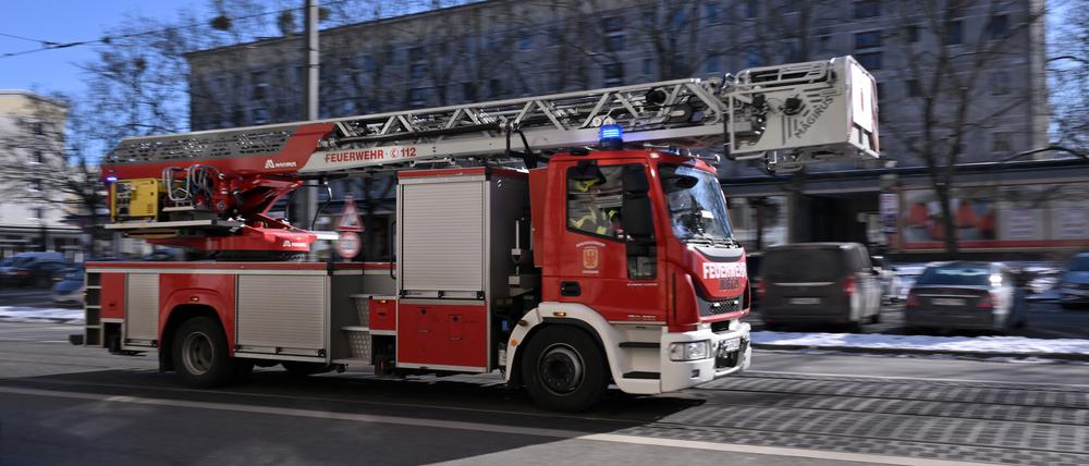 Einsatz der Feuerwehr in Potsdam (Symbolbild)