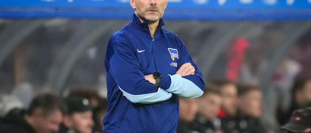 Stefan Leitl gab sein Trainerdebüt für Hertha BSC: