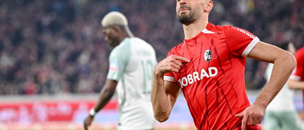 Vincenzo Grifo traf gegen Bremen doppelt.