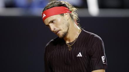 Lief nicht. Alexander Zverev. 