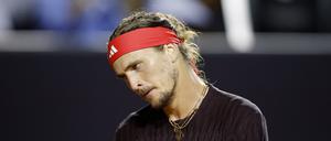 Lief nicht. Alexander Zverev. 