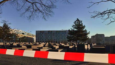 Am Samstagmorgen war der Bereich weiter abgesperrt.