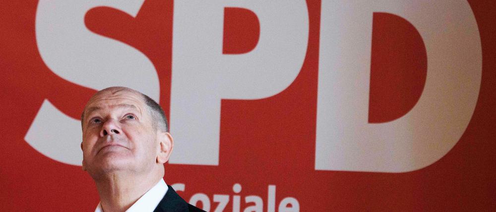 Kanzler Scholz ist im Wahlkampf-Endspurt. Am Sonntag wird ein neuer Bundestag gewählt.