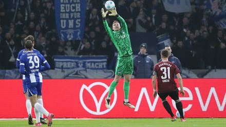 Mit Tjark Ernst, der neuen alten Nummer eins, spielte Hertha BSC zum ersten Mal in diesem Jahr zu null.
