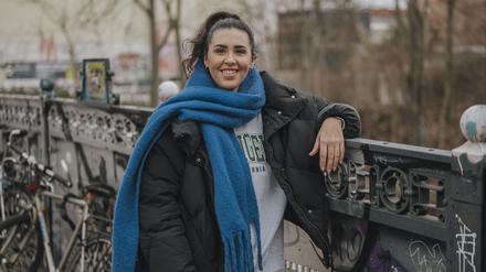 „Eine Runde Berlin“ Radiomoderatorin Ariana Baborie, aufgenommen am 30. Januar 2025.