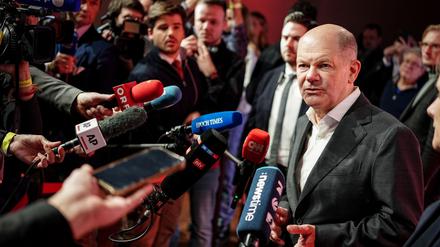 Kanzler Scholz will seine politische Karriere nicht beenden - auch wenn er als Kanzler abgewählt wird.