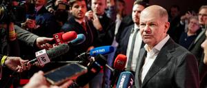 Kanzler Scholz will seine politische Karriere nicht beenden - auch wenn er als Kanzler abgewählt wird.