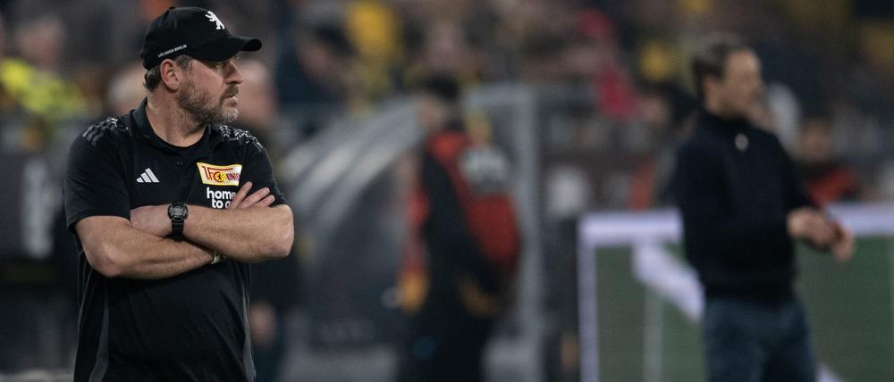 Bedient: Union-Coach Steffen Baumgart.