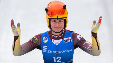 Nicht dabei beim letzten Weltcuprennen: Julia Taubitz.