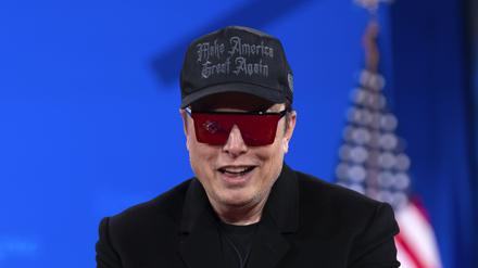 Elon Musk spricht auf der Conservative Political Action Conference (CPAC) im Gaylord National Resort & Convention Center (Symbolbild).