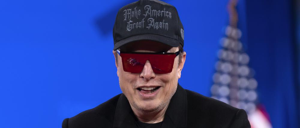 Elon Musk spricht auf der Conservative Political Action Conference (CPAC) im Gaylord National Resort & Convention Center (Symbolbild).