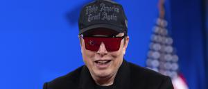 Elon Musk spricht auf der Conservative Political Action Conference (CPAC) im Gaylord National Resort & Convention Center (Symbolbild).