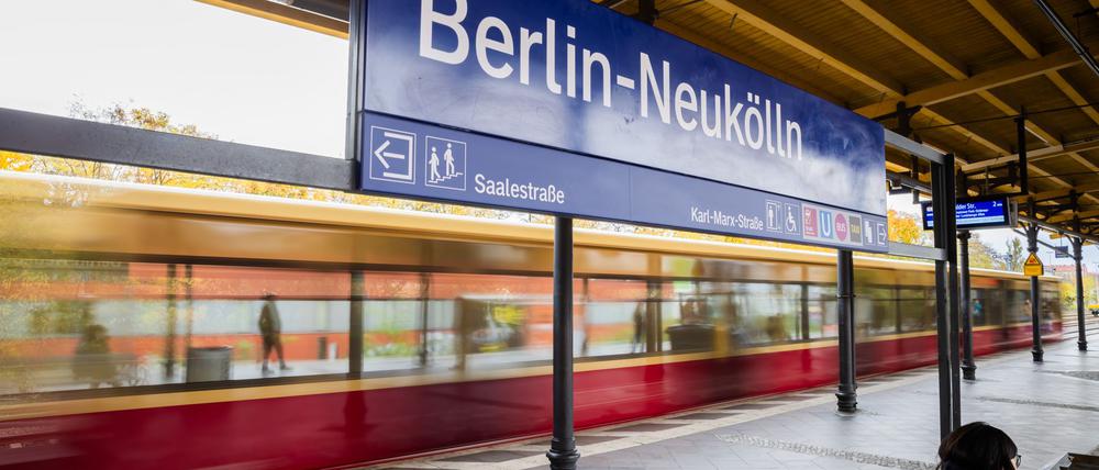 Die Kontrolle fand im Oktober am S-Bahnhof Neukölln statt. (Archivbild)