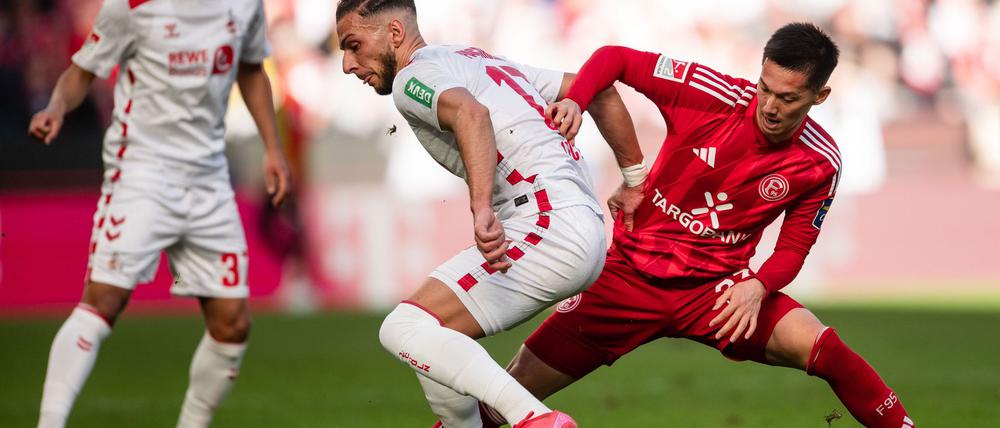 Köln hatte im Derby Düsseldorf zu Gast.
