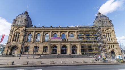 Die historische Stadthalle Wuppertal. 