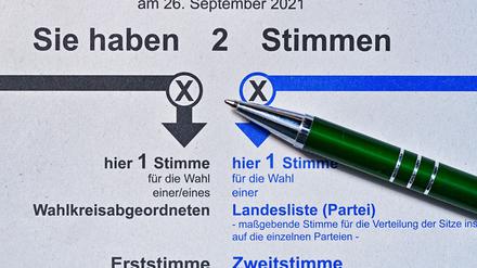 Bis 18.00 Uhr noch haben die Bürger die Wahl. 