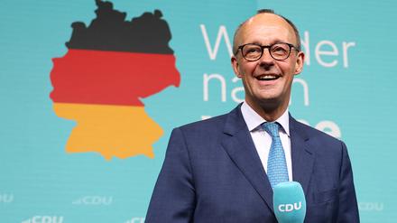 Friedrich Merz nach der Bundestagswahl 2025.