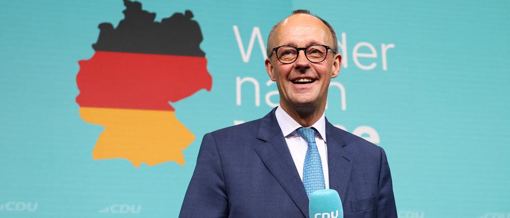 Friedrich Merz nach der Bundestagswahl 2025.