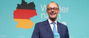 Friedrich Merz nach der Bundestagswahl 2025.