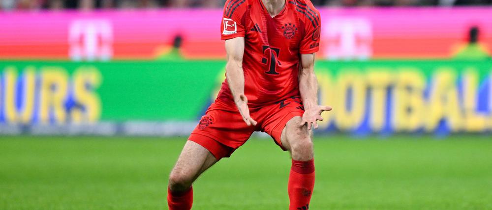Nach seinem vieldiskutierten Sekunden-Einsatz gegen Celtic Glasgow stand Thomas Müller gegen Frankfurt in Bayerns Startelf.