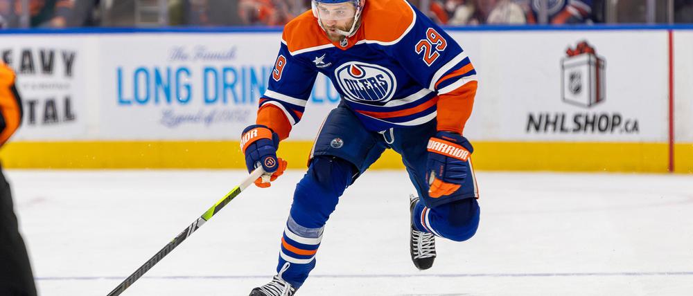 Getroffen, aber verloren: Leon Draisaitl.