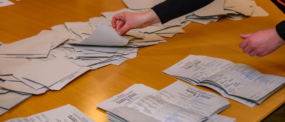 Die AfD liegt bei der Bundestagswahl in Brandenburg vorn (Archivbild).