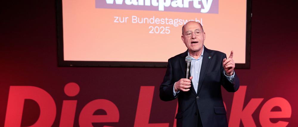 Gregor Gysi gehört zu den Berliner Abgeordneten im neuen Bundestag.