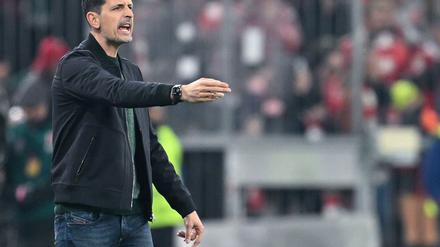 Frankfurts Trainer Dino Toppmöller sprach von einer lehrreichen Niederlage in München.