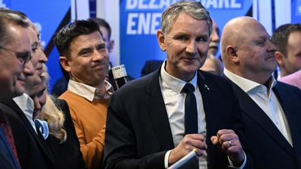 In Thüringen kam die AfD nach Auszählung aller Wahlbezirke auf 38,6 Prozent.